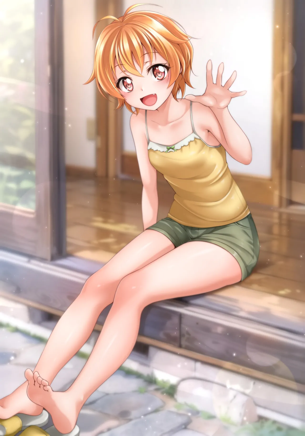 バンドリ 北沢はぐみ 夏イラスト page 6 full