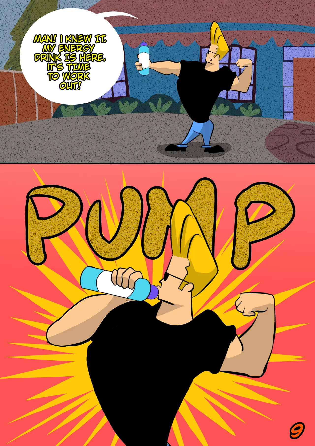 The Sexy Adventures of Bravo Man page 10 full