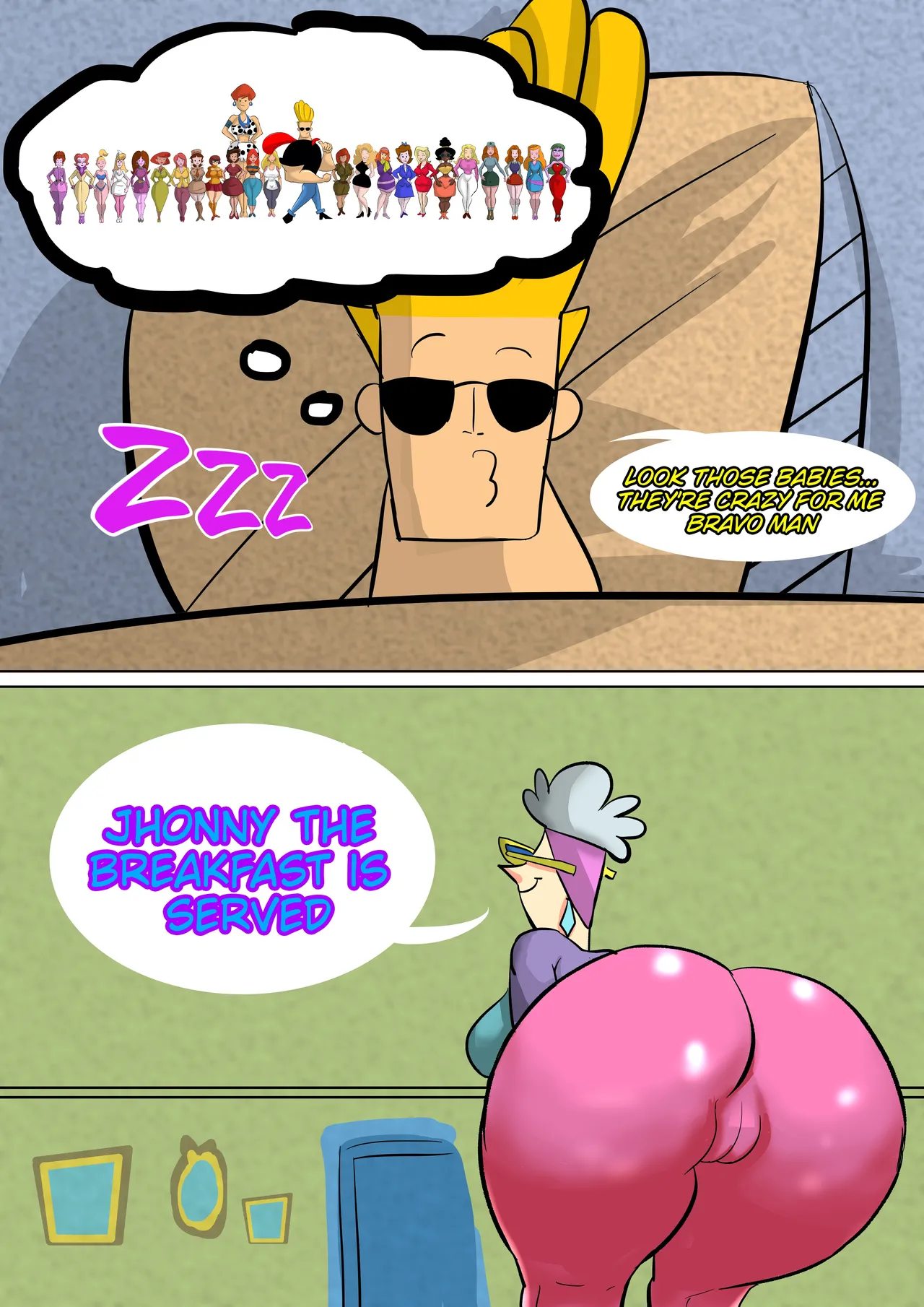 The Sexy Adventures of Bravo Man page 2 full