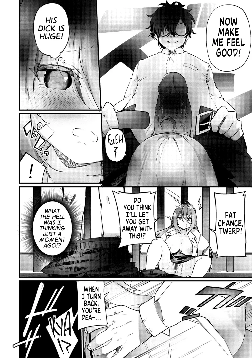 TS Yankee-kun to Megane-kun | TS Delinquent and a Four-Eyes page 10 full