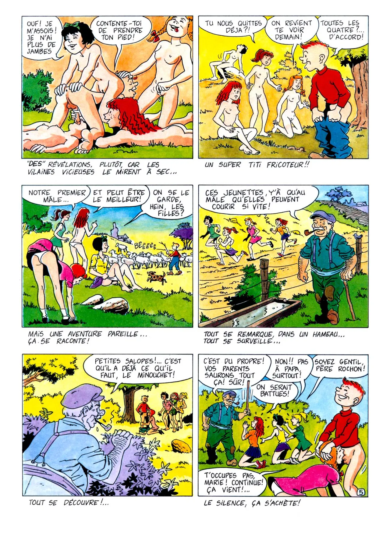 Gast  &amp; Manuel Lizay  - Les aventures de Titi Fricoteur #1 page 6 full