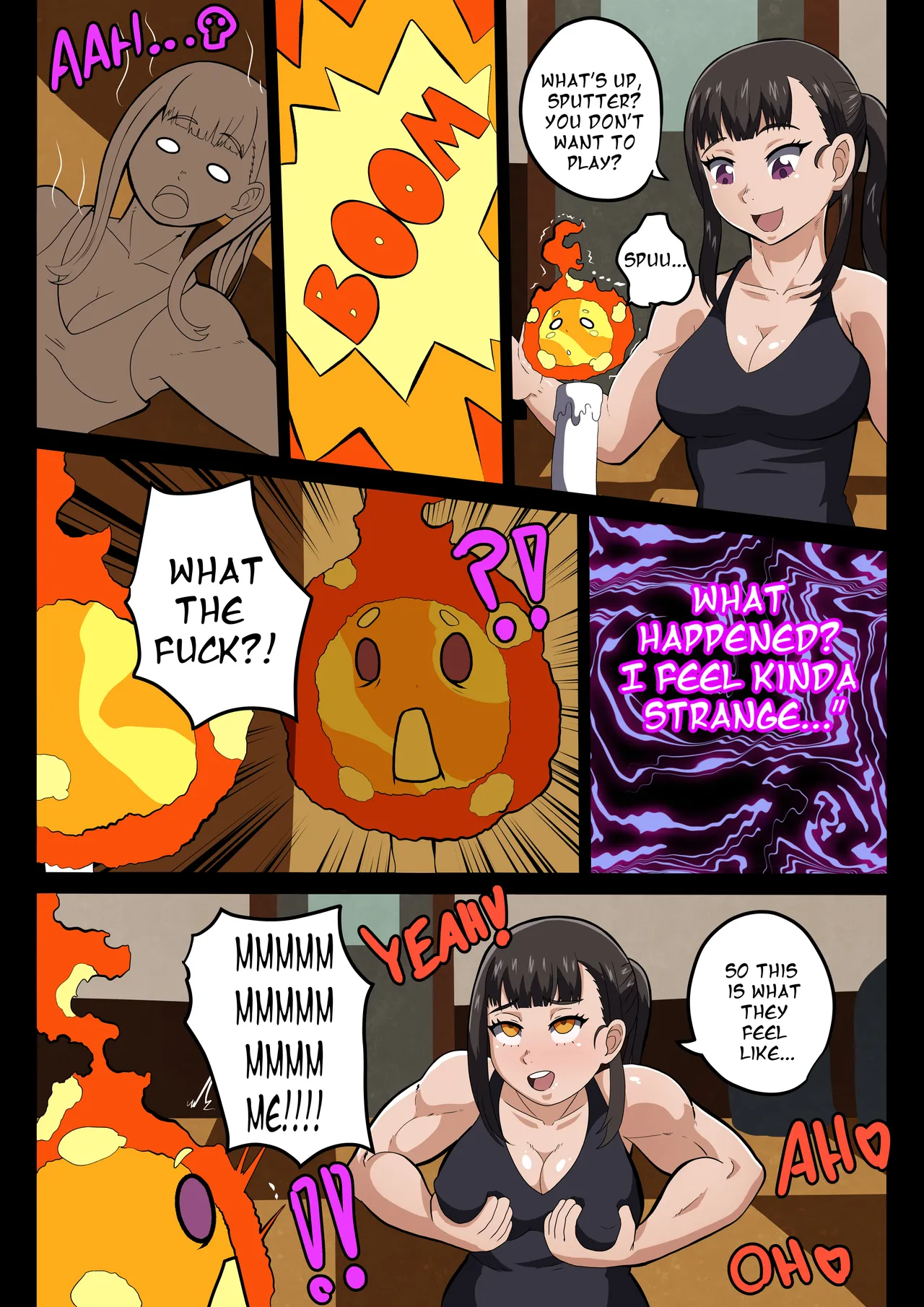 Maki-san is on Fire! page 1 full