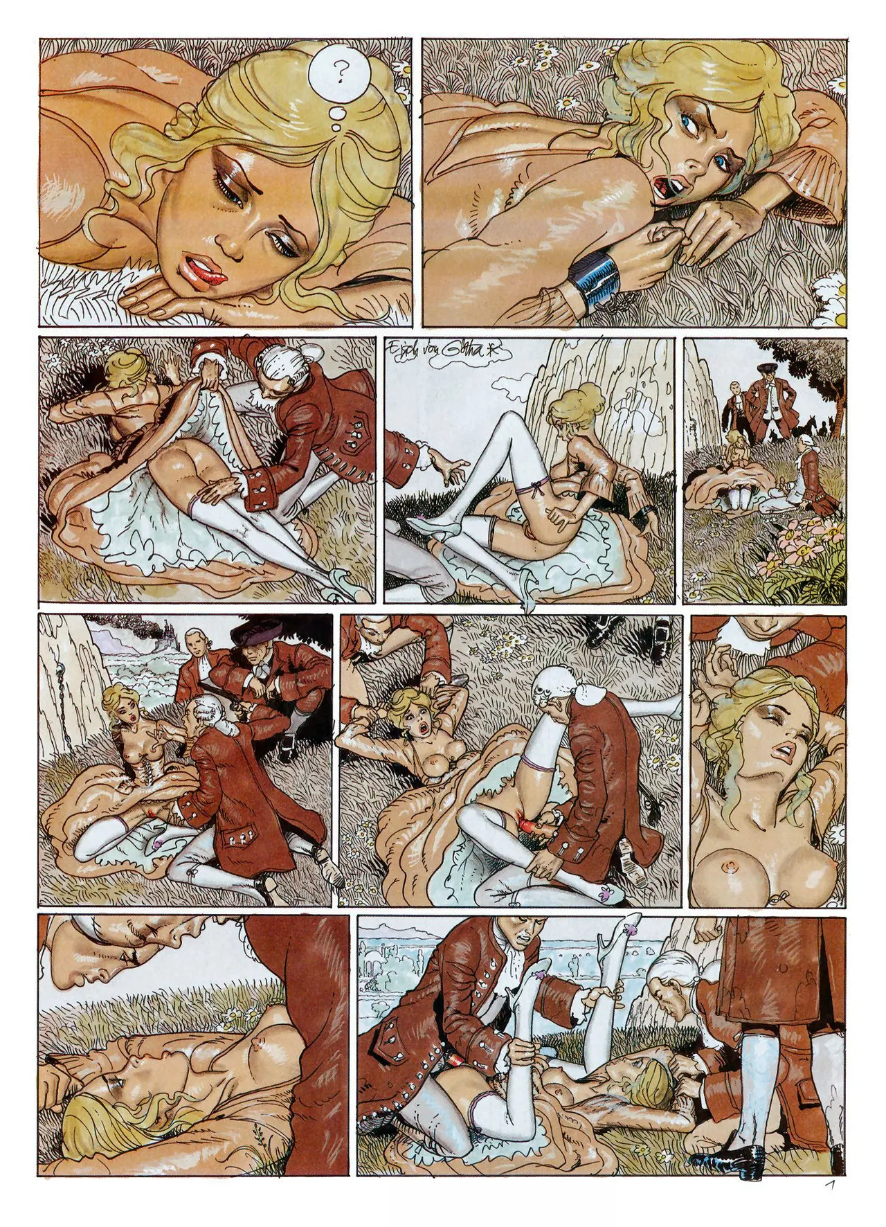 Erich von Götha  - La Rève de Cêcile page 2 full