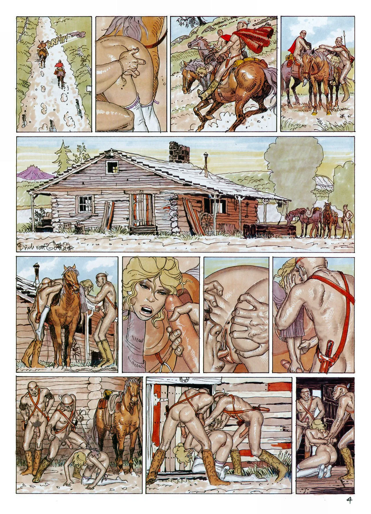 Erich von Götha  - La Rève de Cêcile page 5 full