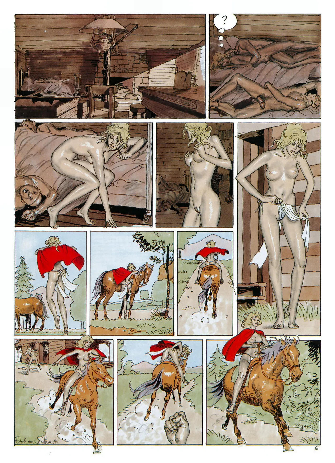 Erich von Götha  - La Rève de Cêcile page 7 full