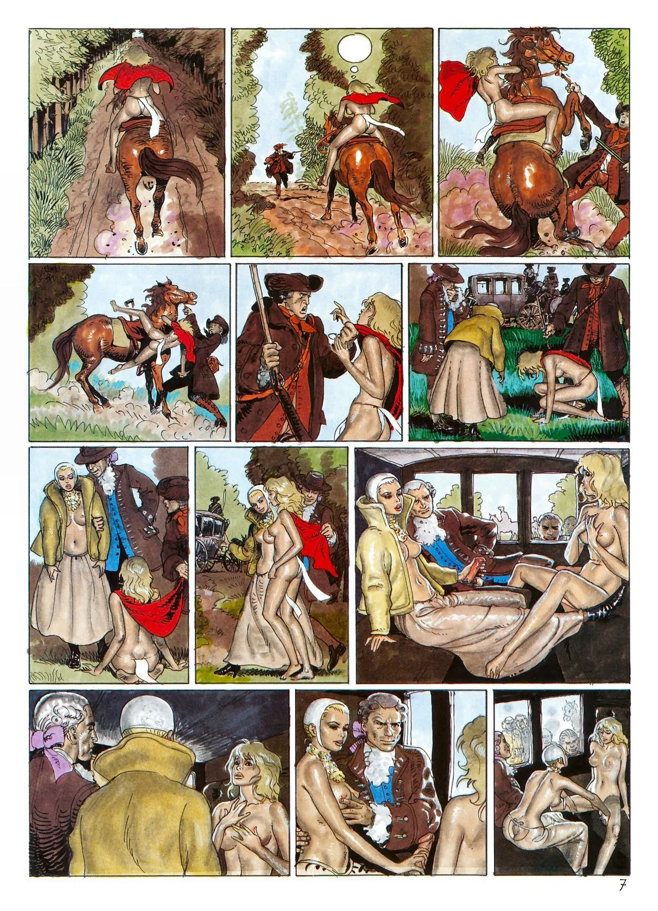 Erich von Götha  - La Rève de Cêcile page 8 full