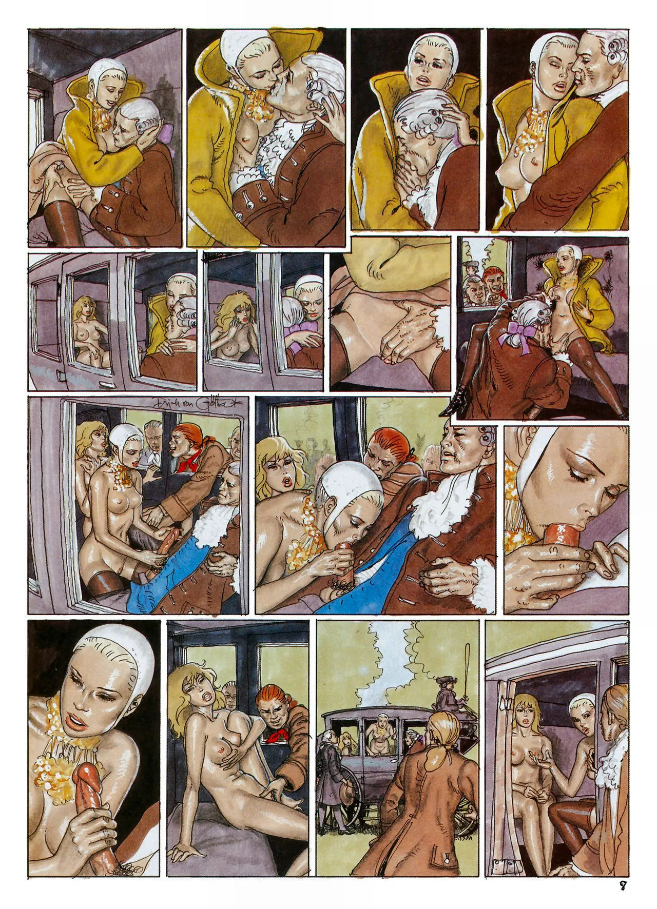 Erich von Götha  - La Rève de Cêcile page 9 full