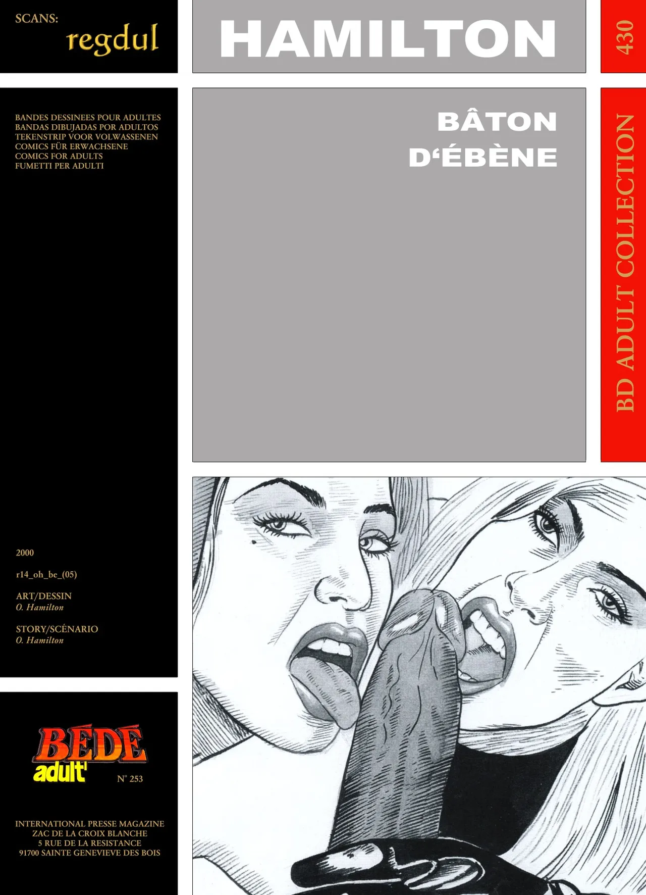 O. Hamilton - Bâton d'Ébène page 1 full