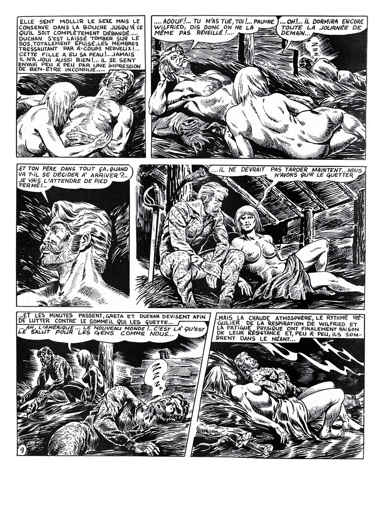Bob Leguay &amp; Patrick Morin - Les aventures de Duke White #1 : Vers le nouveau monde page 10 full
