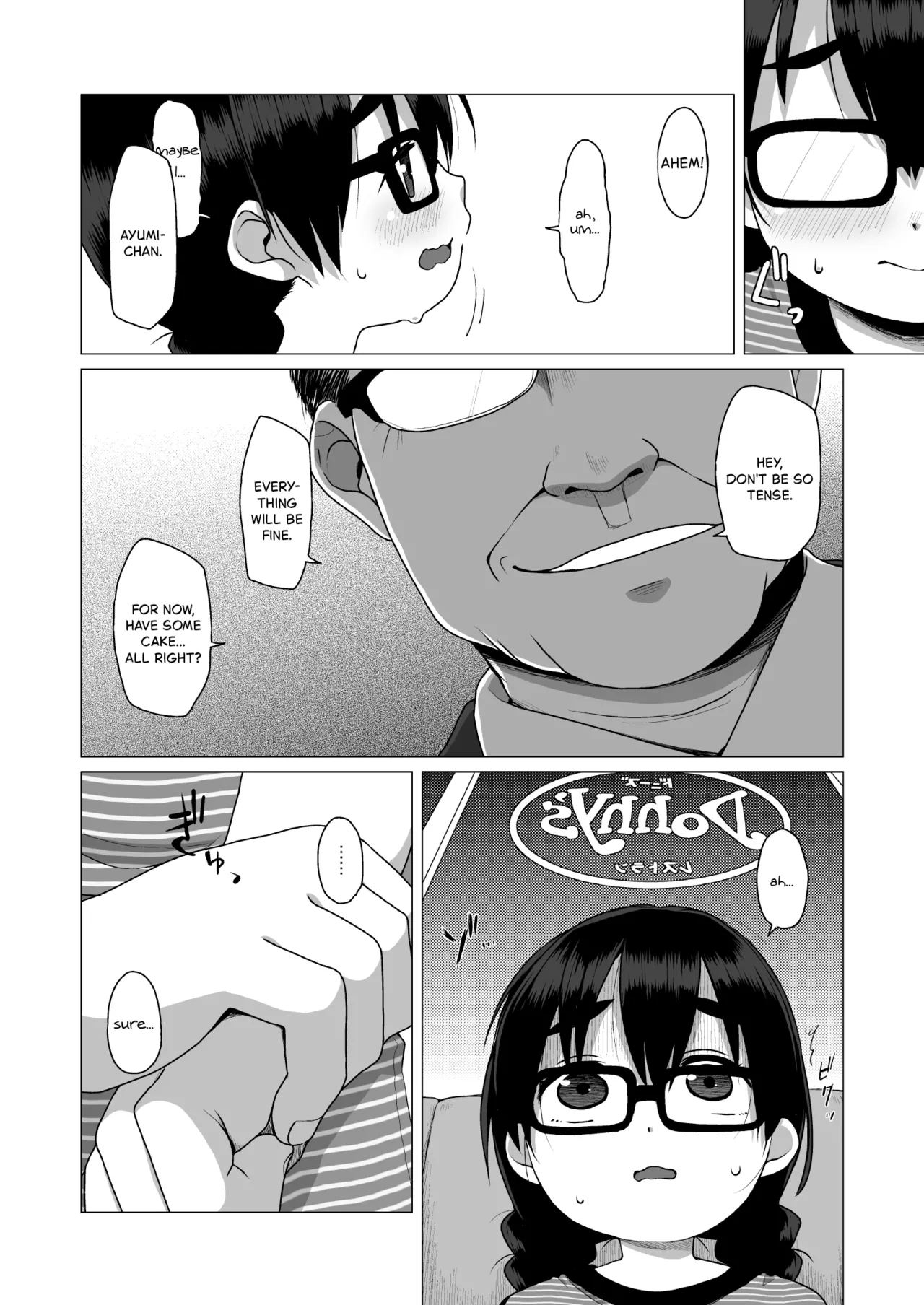 The Timid and Homely Elementary School Girl Can't Refuse Compensated Dating. page 5 full
