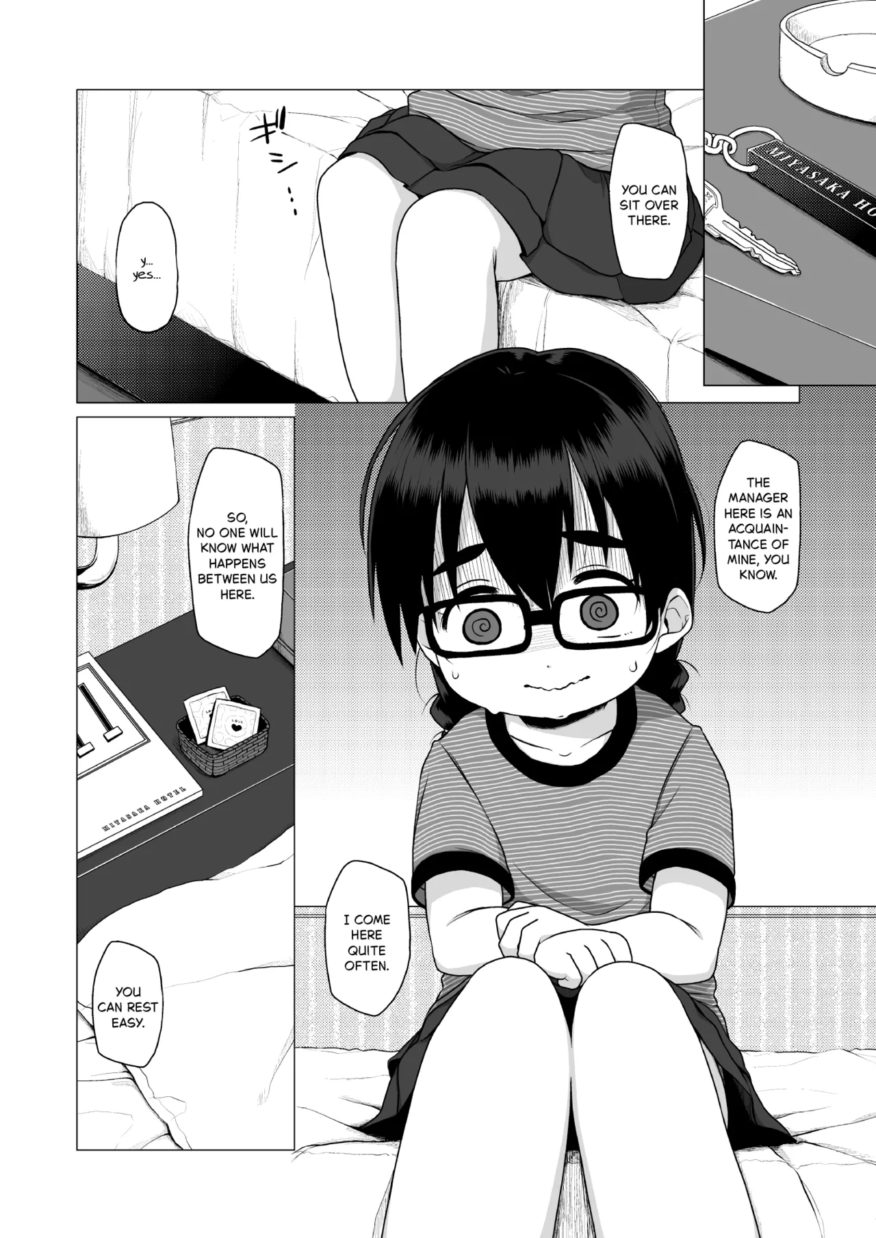 The Timid and Homely Elementary School Girl Can't Refuse Compensated Dating. page 7 full