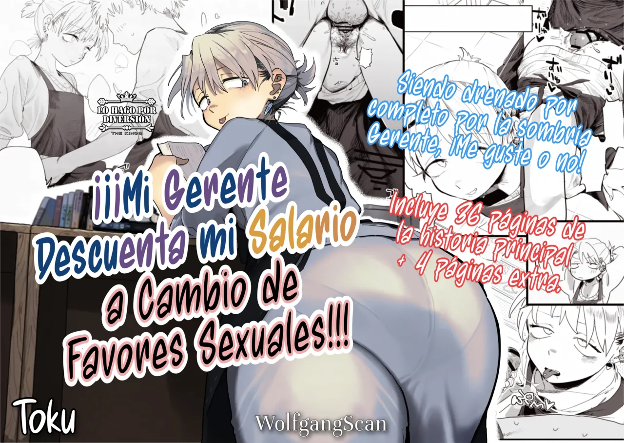 Tenchou ga Ecchi na Koto to Hikikae ni Kyuryou o Kezuri ni Kuru!! | ¡¡¡Mi Gerente Descuenta mi Salario a Cambio de Favores Sexuales!!! page 1 full