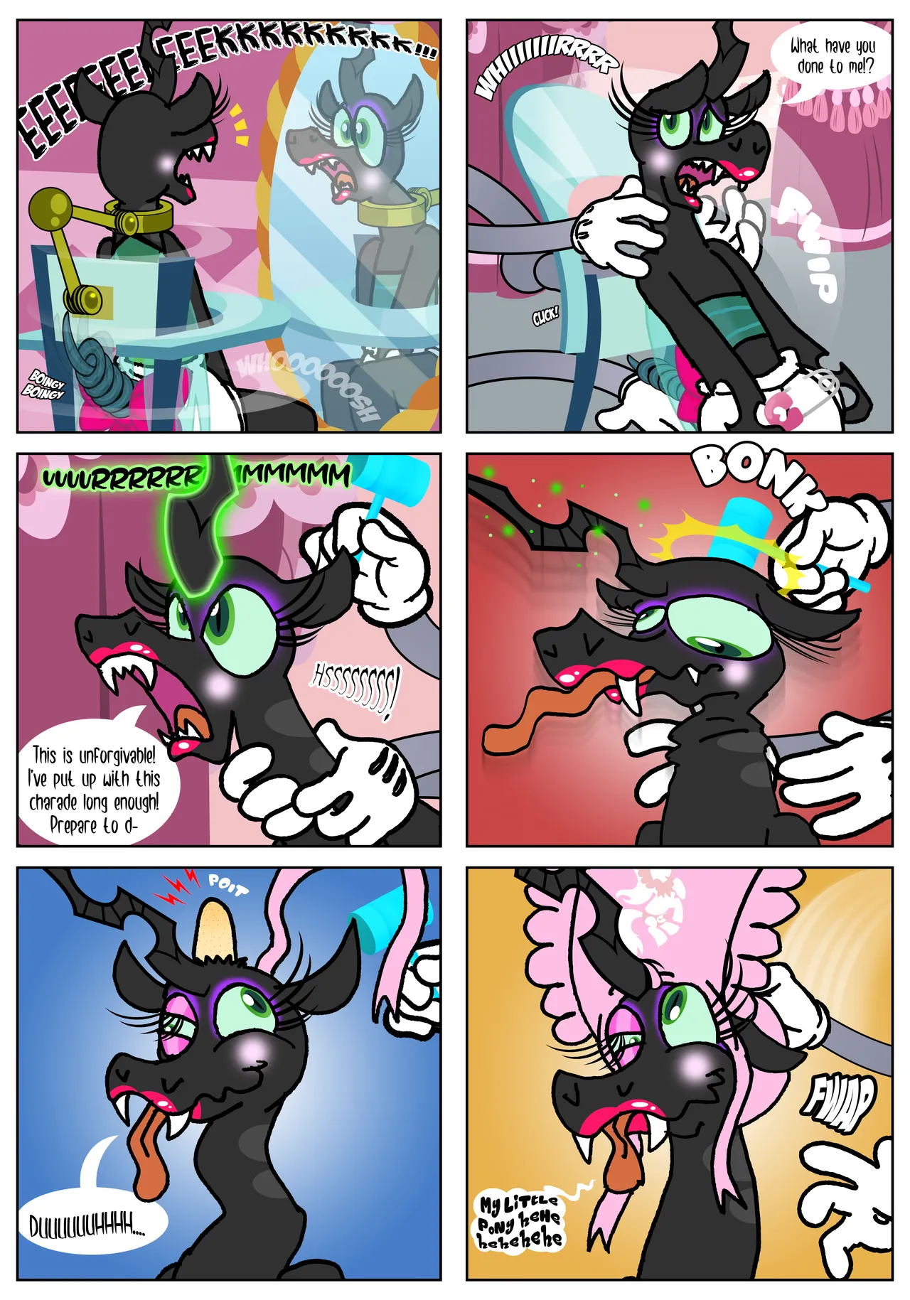 A Changeling Queen in a Nursery Machine page 10 full