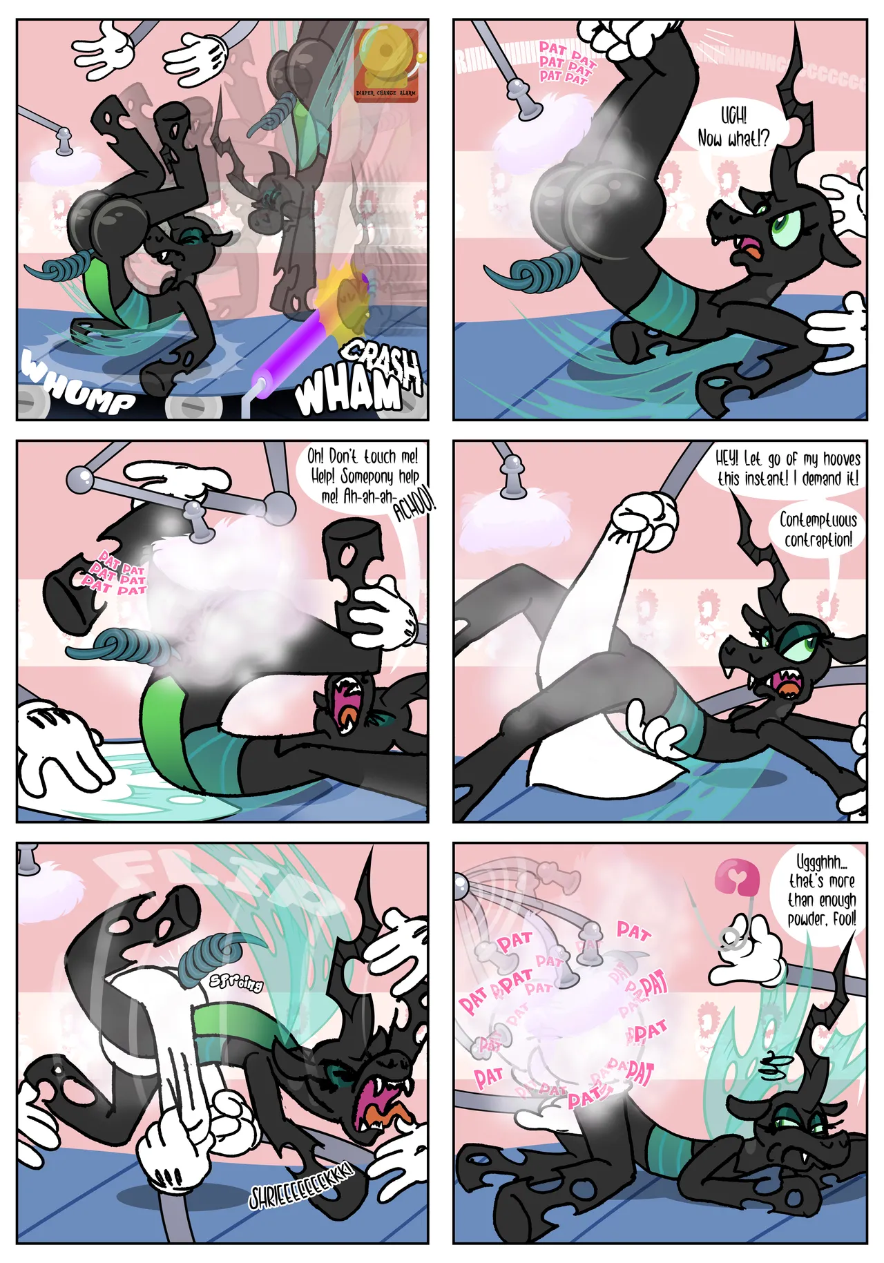 A Changeling Queen in a Nursery Machine page 7 full