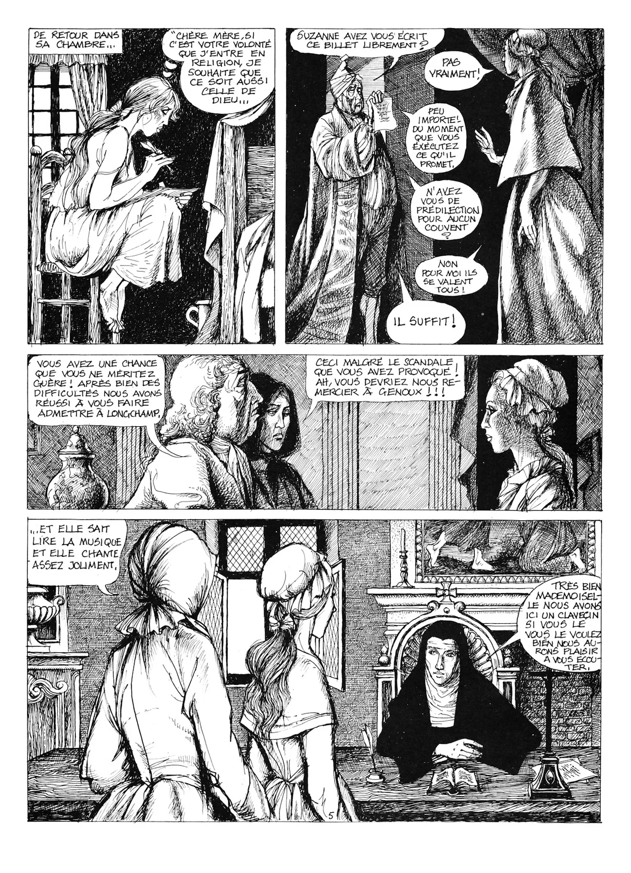 Georges Pichard &amp; Denis Diderot - La religieuse page 6 full