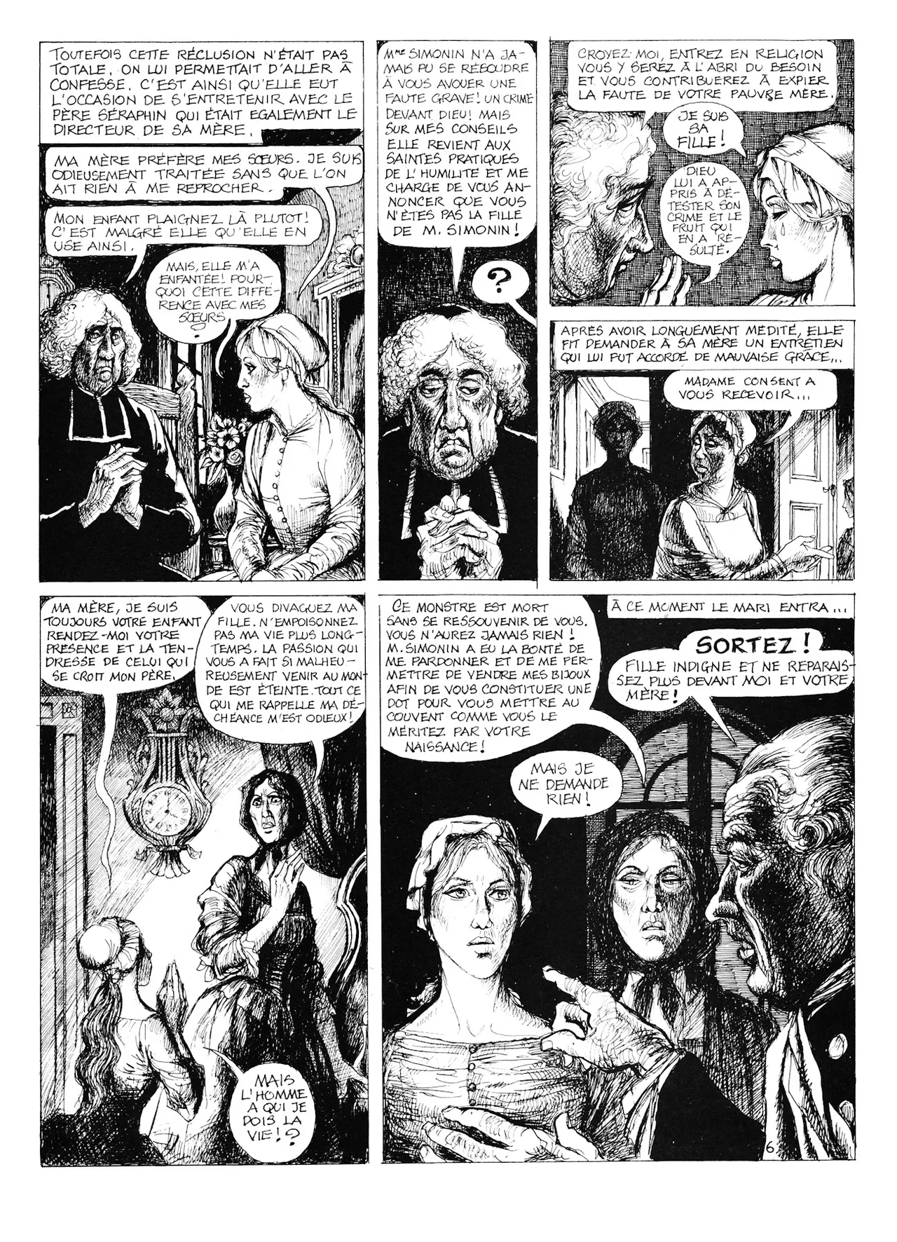 Georges Pichard &amp; Denis Diderot - La religieuse page 7 full