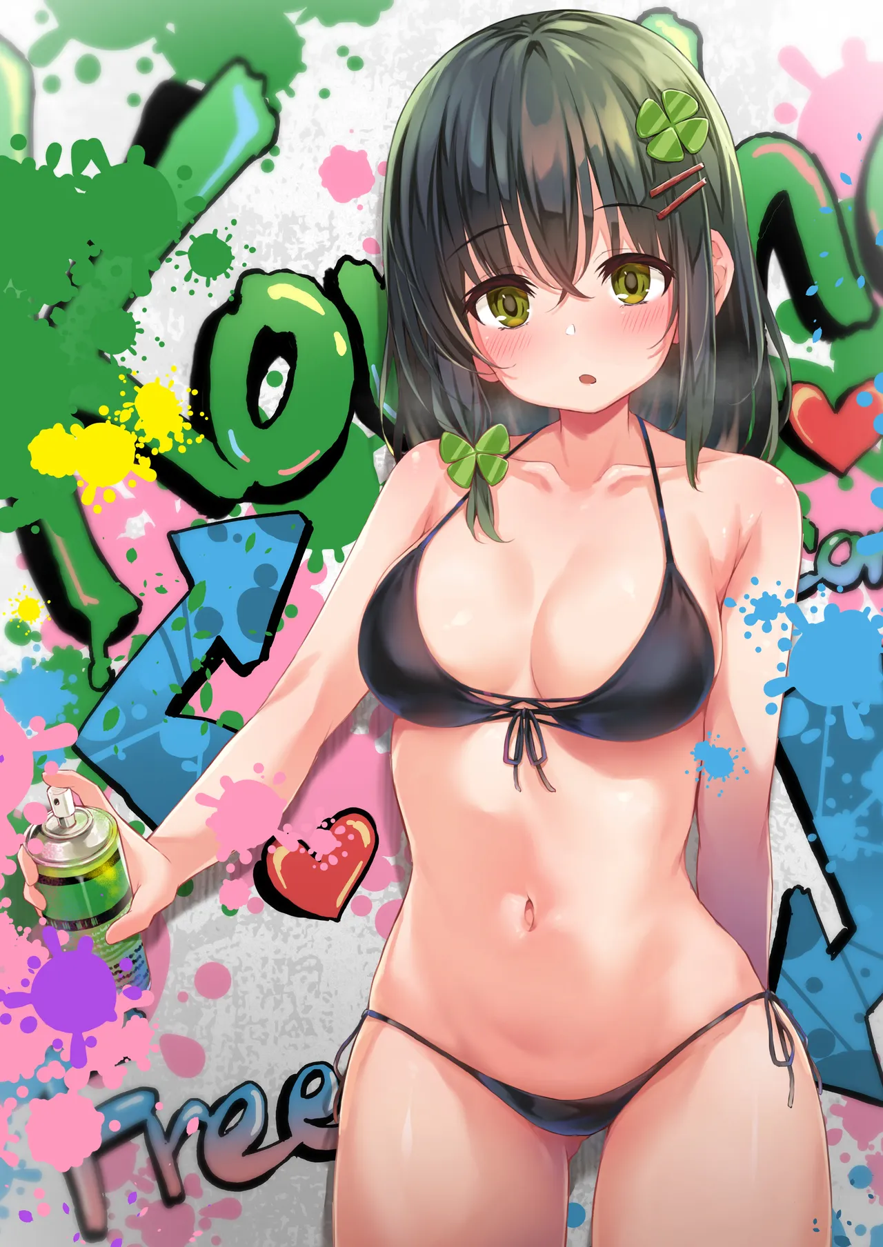 このはちゃん水着イラスト page 3 full