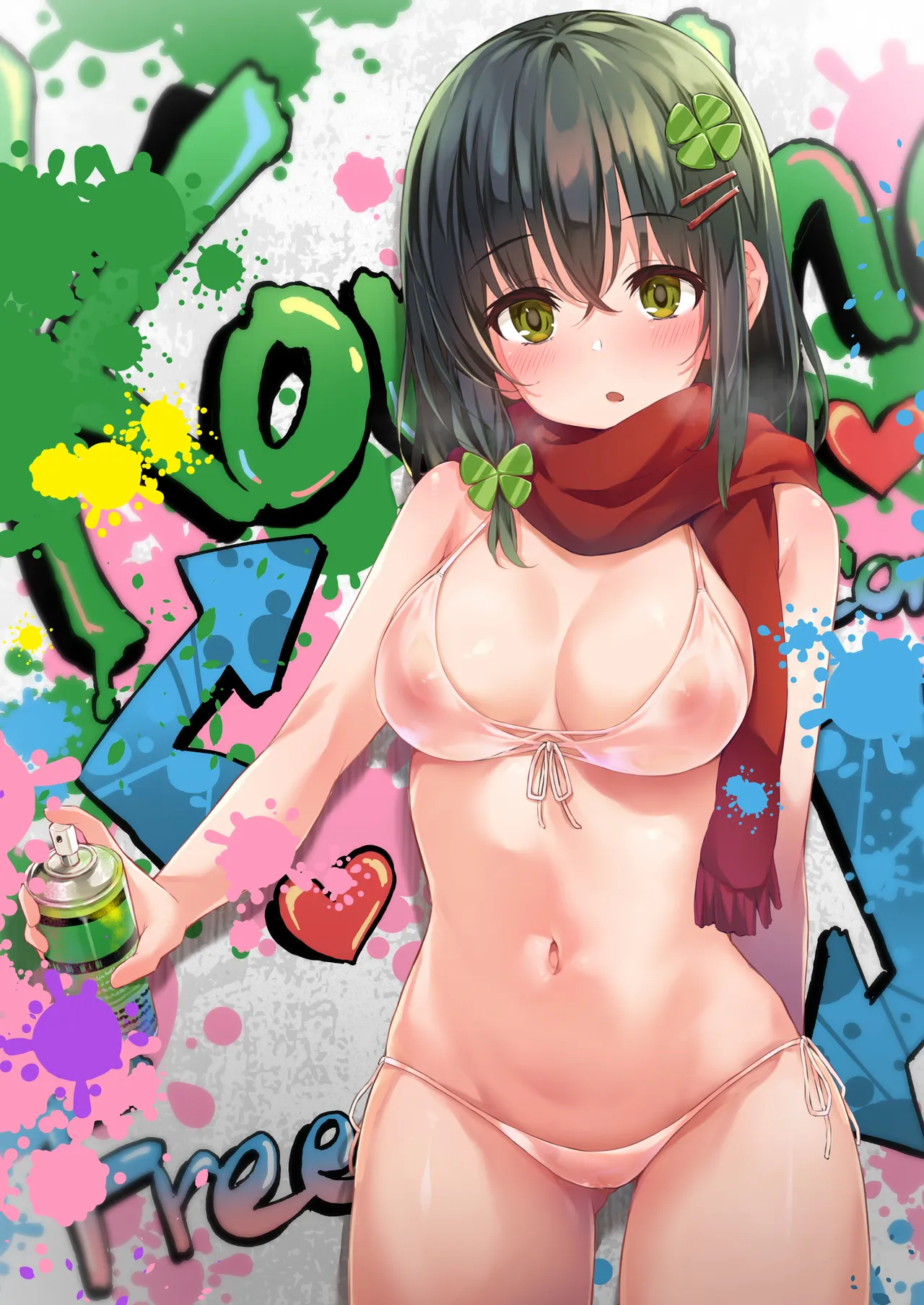 このはちゃん水着イラスト page 4 full