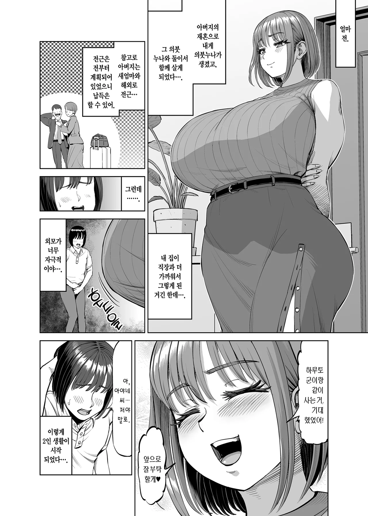 Onee-chan to Nakayoshi Seikatsu | 누나랑 사이좋은 성생활 page 2 full