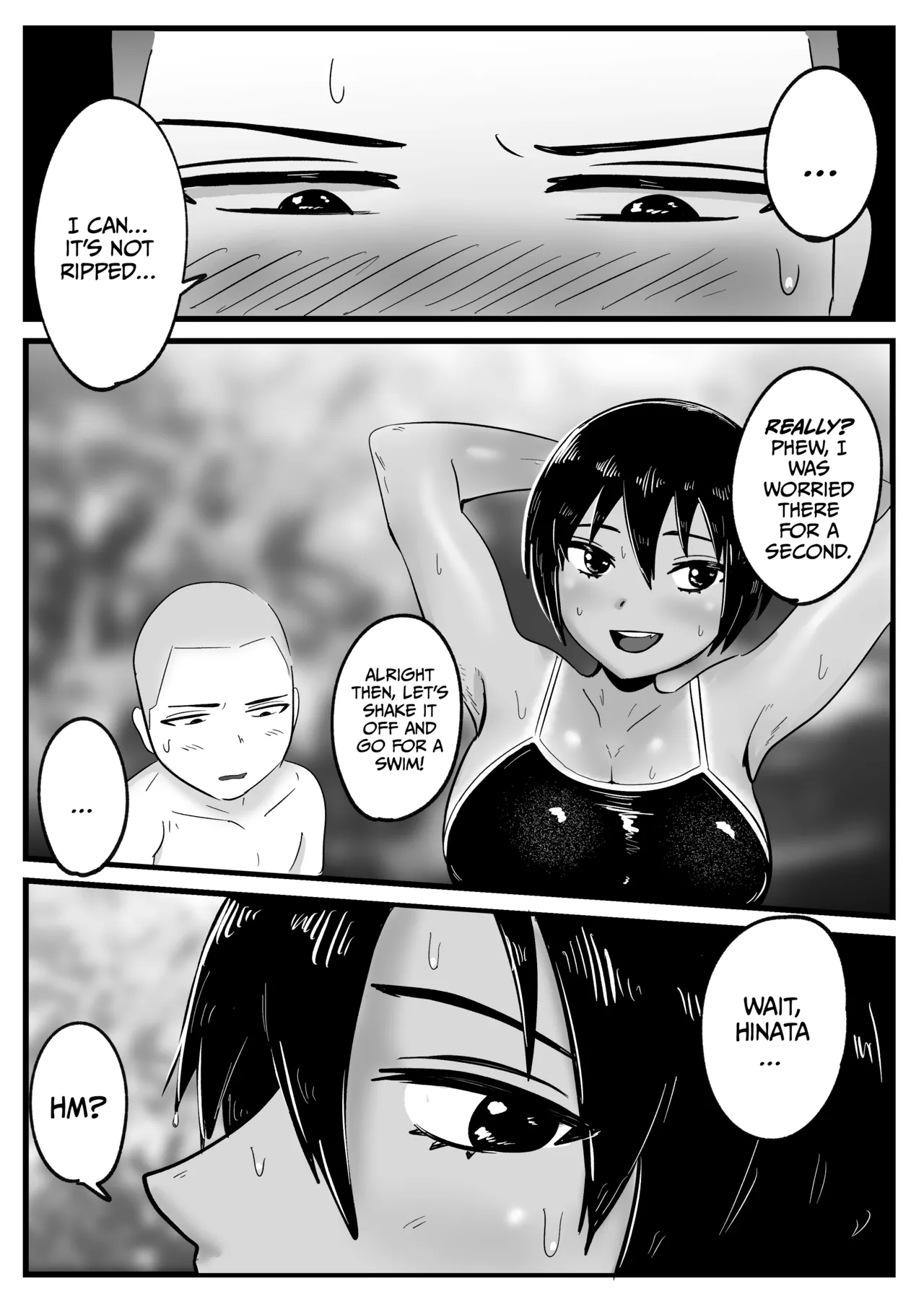 Boyish na Osananajimi to Taiyou no Shita de Asedaku Sex suru Hanashi page 9 full