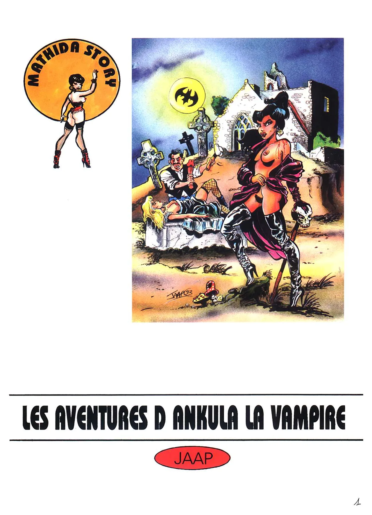 Jaap de Boer  - Les Aventures d'Ankula la Vampire page 2 full