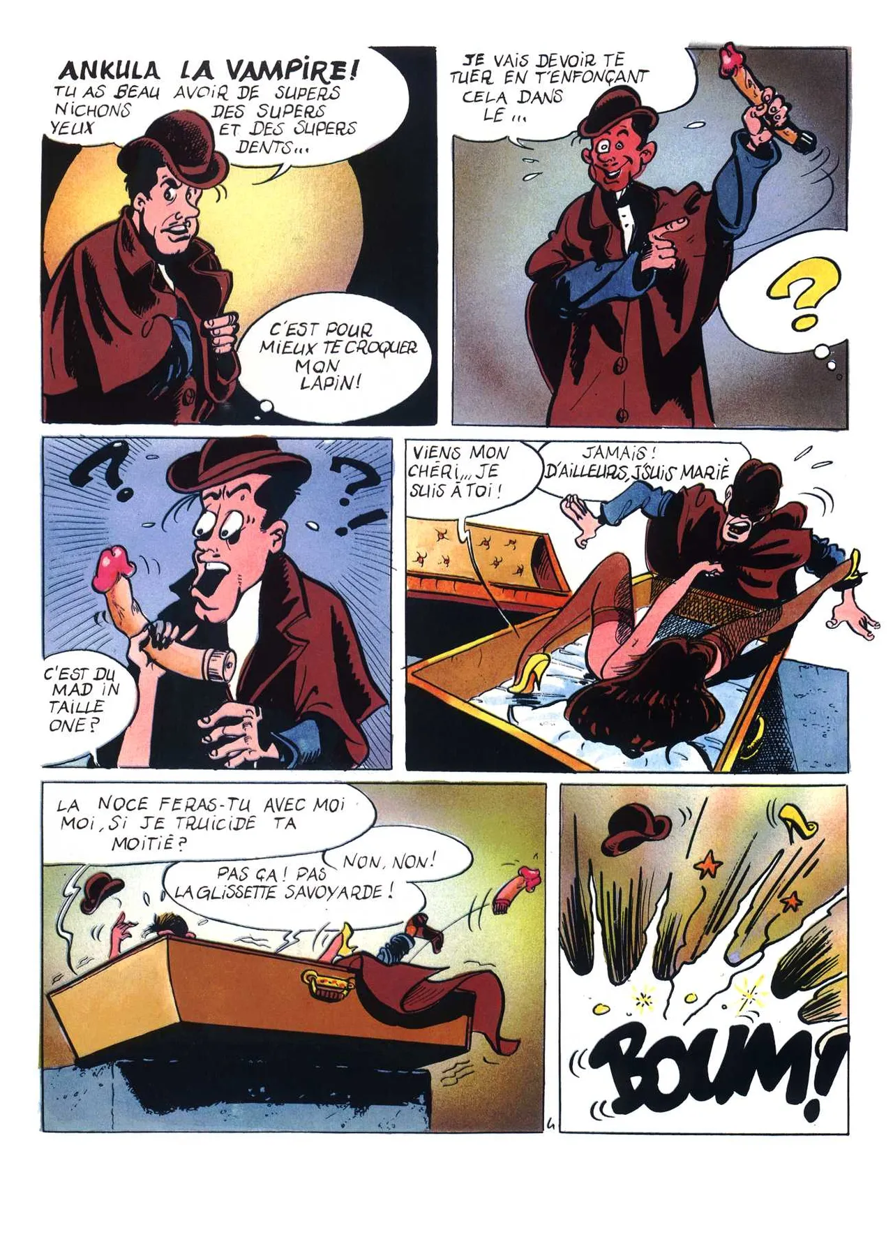 Jaap de Boer  - Les Aventures d'Ankula la Vampire page 5 full