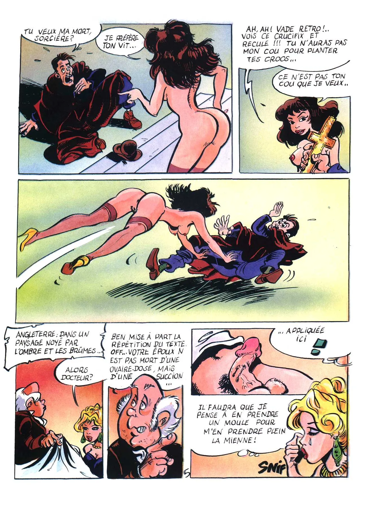 Jaap de Boer  - Les Aventures d'Ankula la Vampire page 6 full