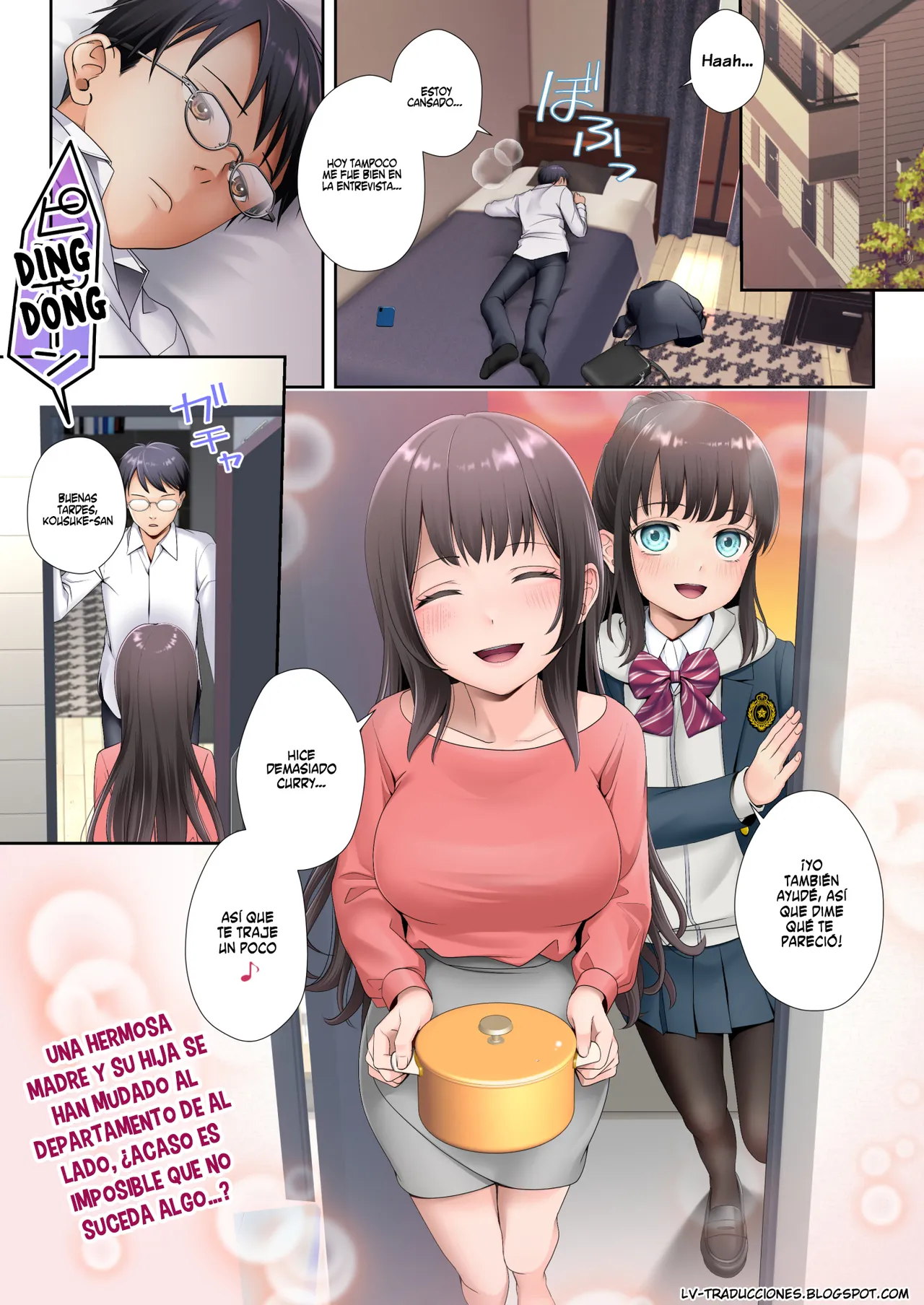 Tonari no Heya ni Sumu Bijin Boshi ga Uchuu Jin ni Nottorarete Shimau Hanashi page 2 full