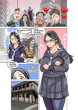 [English]地味な巨乳女学生と巨乳好きおじさんの体入れ替わり