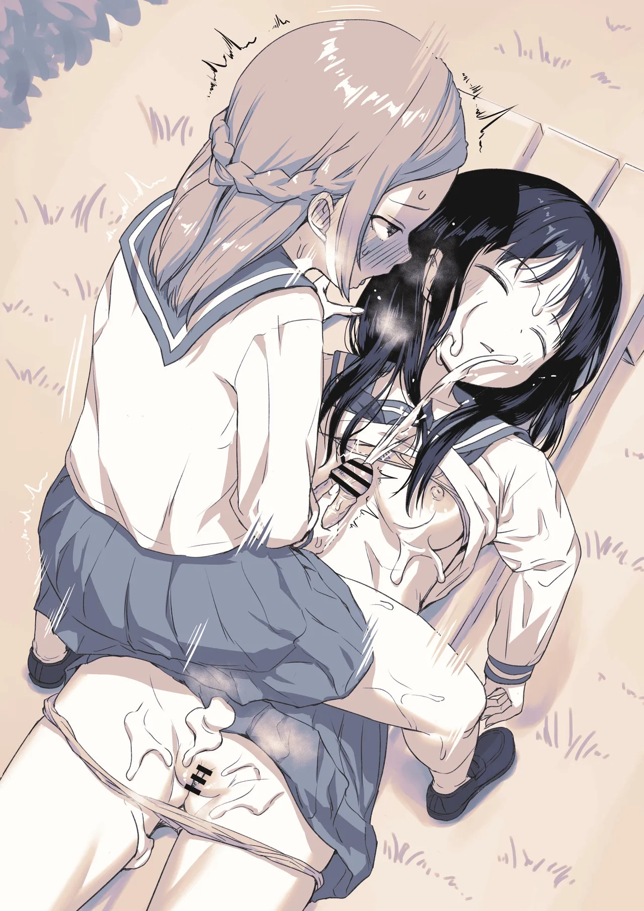 Hizamakura de Risei ni Hadome ga Kikanai Futanari-chan page 4 full