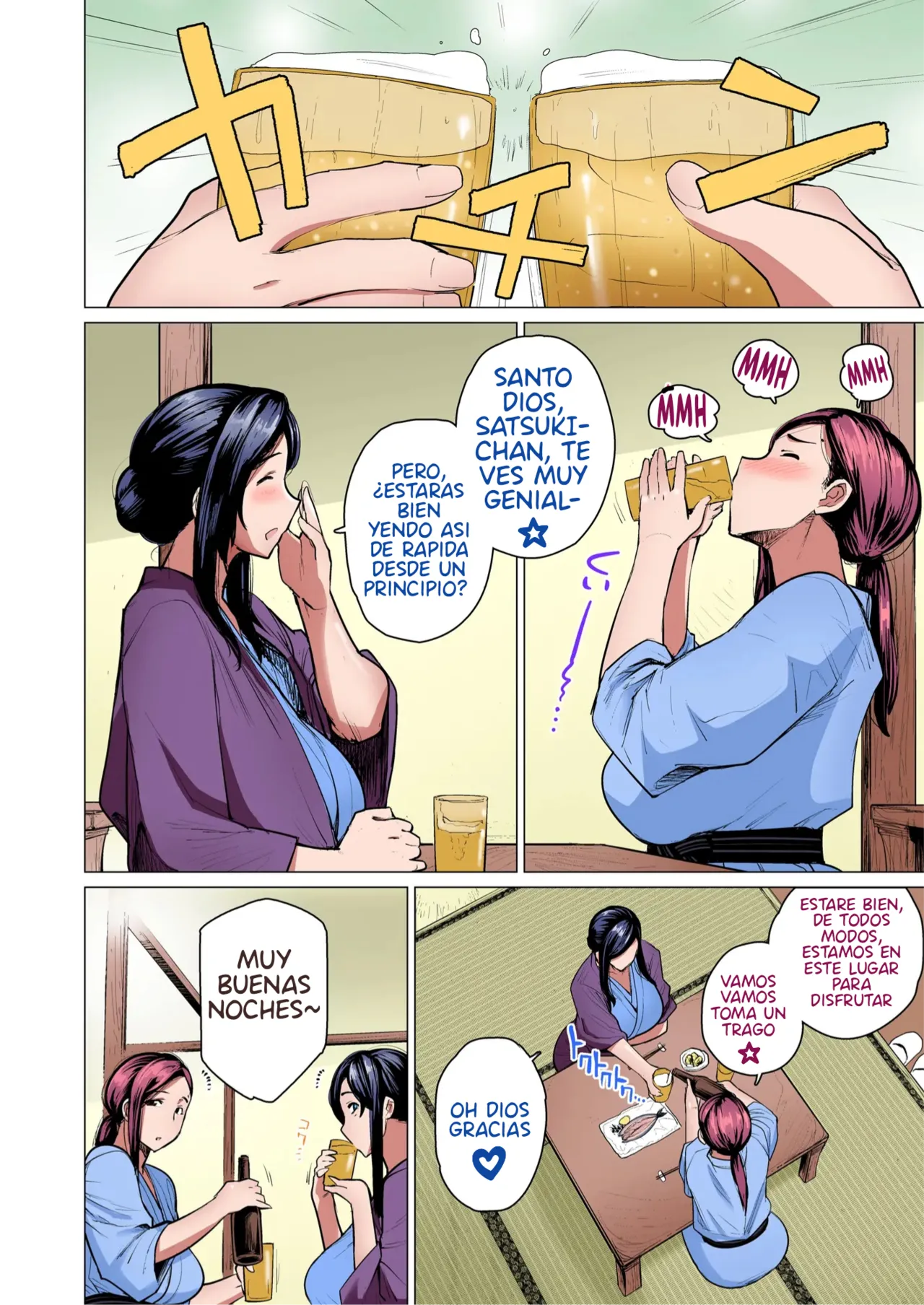 Hitozuma Nanpa NTR Onsen Ryokousaki de Nakayoku Tanetsuke Saremashita｜Recogiendo a Mujeres Casadas en las Aguas Termales NTR - Apareando en el Destino del Viaje page 3 full