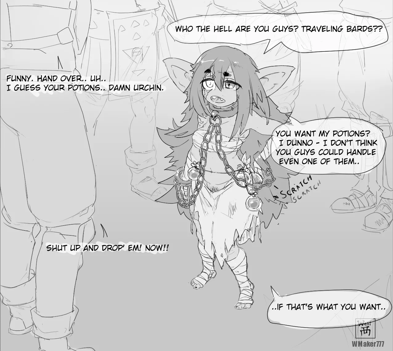 Non-Coloured Works page 10 full