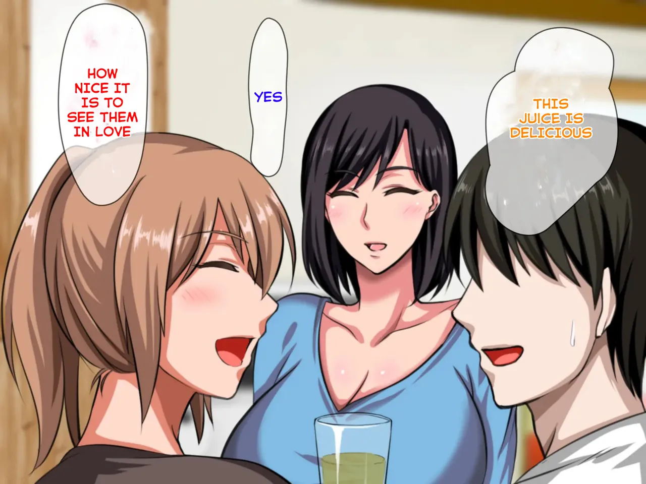 Her mother can't refuse and ends up betraying her daughter ~ Because my husband is getting older, and if he tells me he loves me that much, I'll just...~ page 2 full