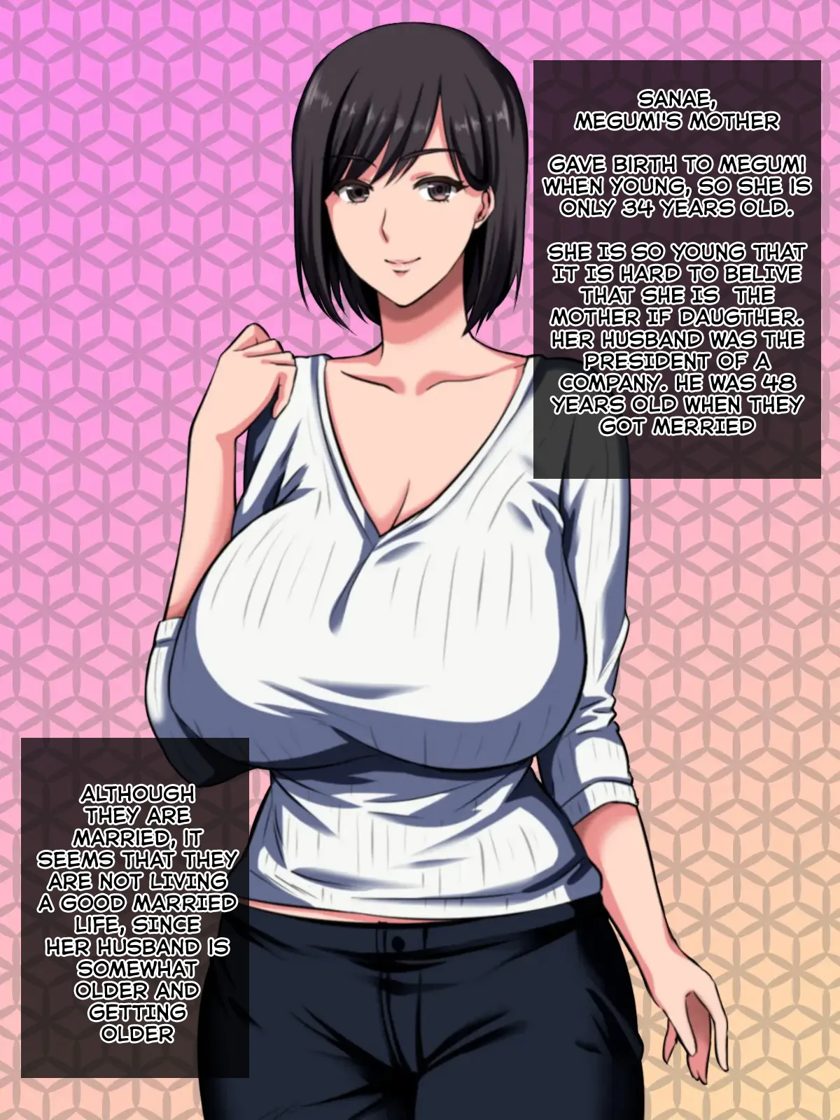 Her mother can't refuse and ends up betraying her daughter ~ Because my husband is getting older, and if he tells me he loves me that much, I'll just...~ page 5 full