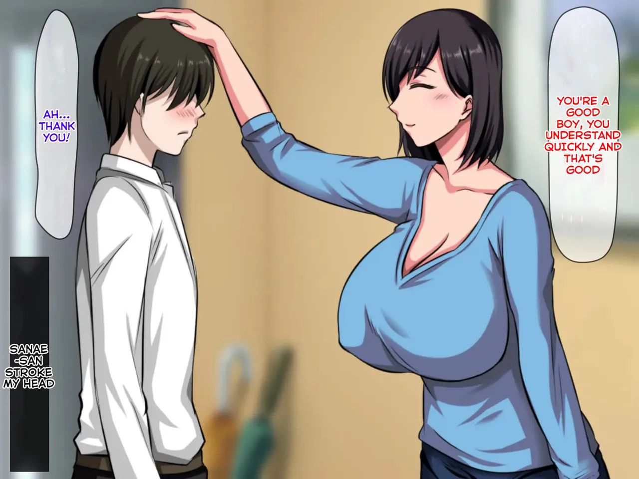 Her mother can't refuse and ends up betraying her daughter ~ Because my husband is getting older, and if he tells me he loves me that much, I'll just...~ page 8 full