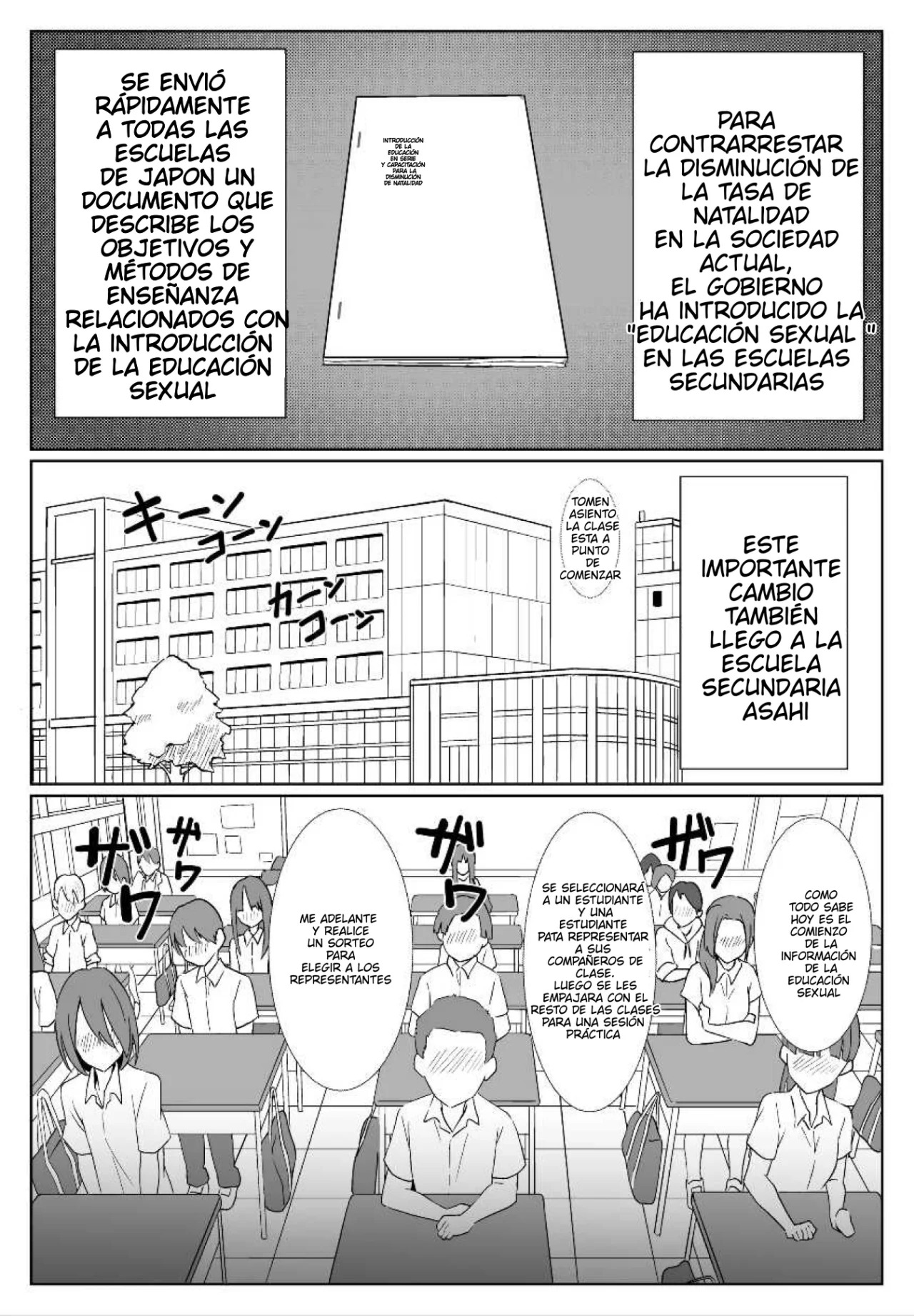 Miku-san to Sukebe na Jisshuu | Miku-san y el Entrenamiento Lascivo con los Chicos de la Clase page 2 full