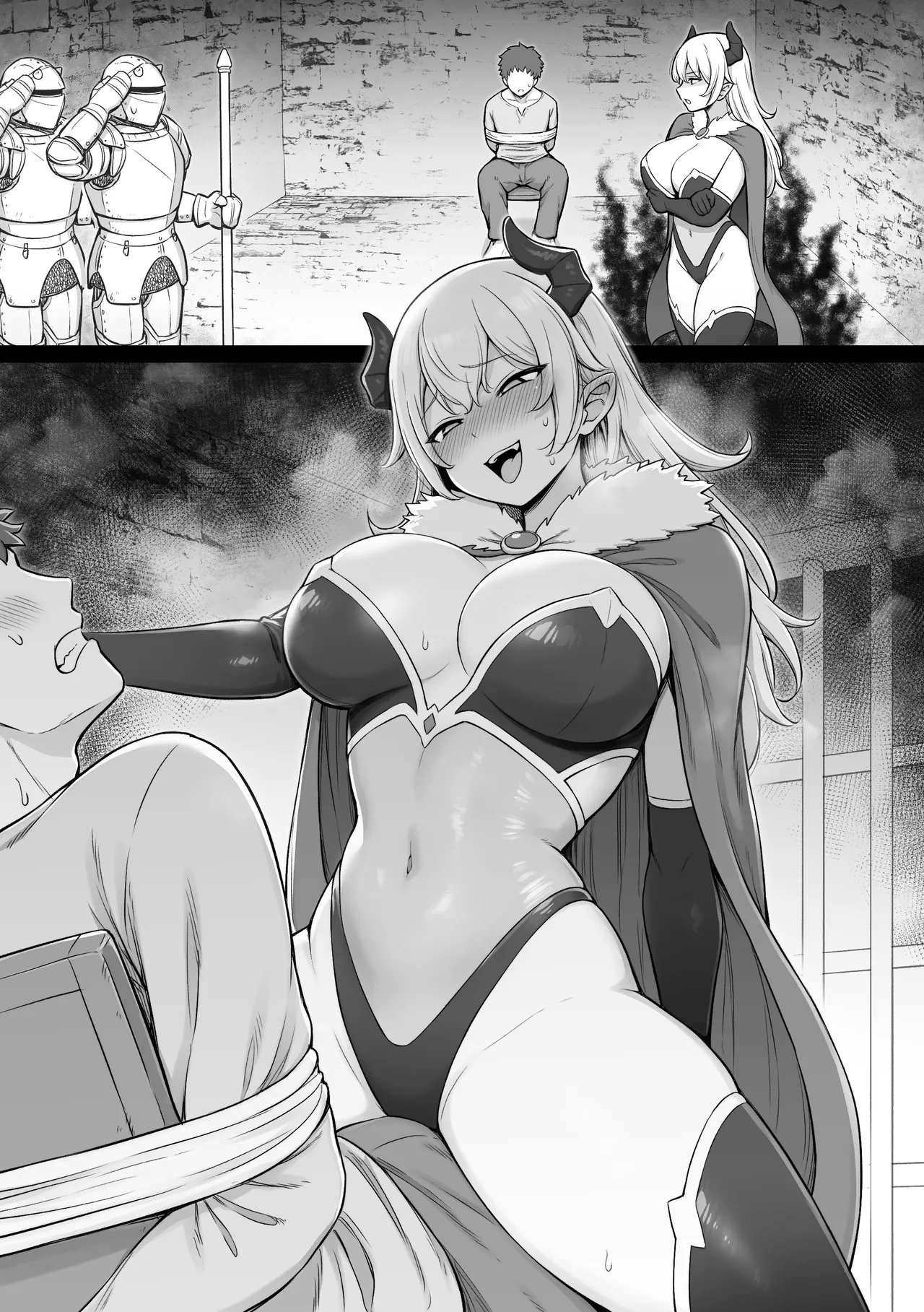 捕らえた勇者で楽しむ魔王様 page 7 full
