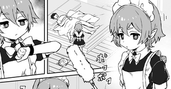 goshuzin sama ga sukisugiru elf maid kun no nichijou cover