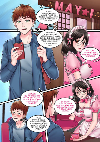 ⚠️Comics Experiment: May I Cafe cover