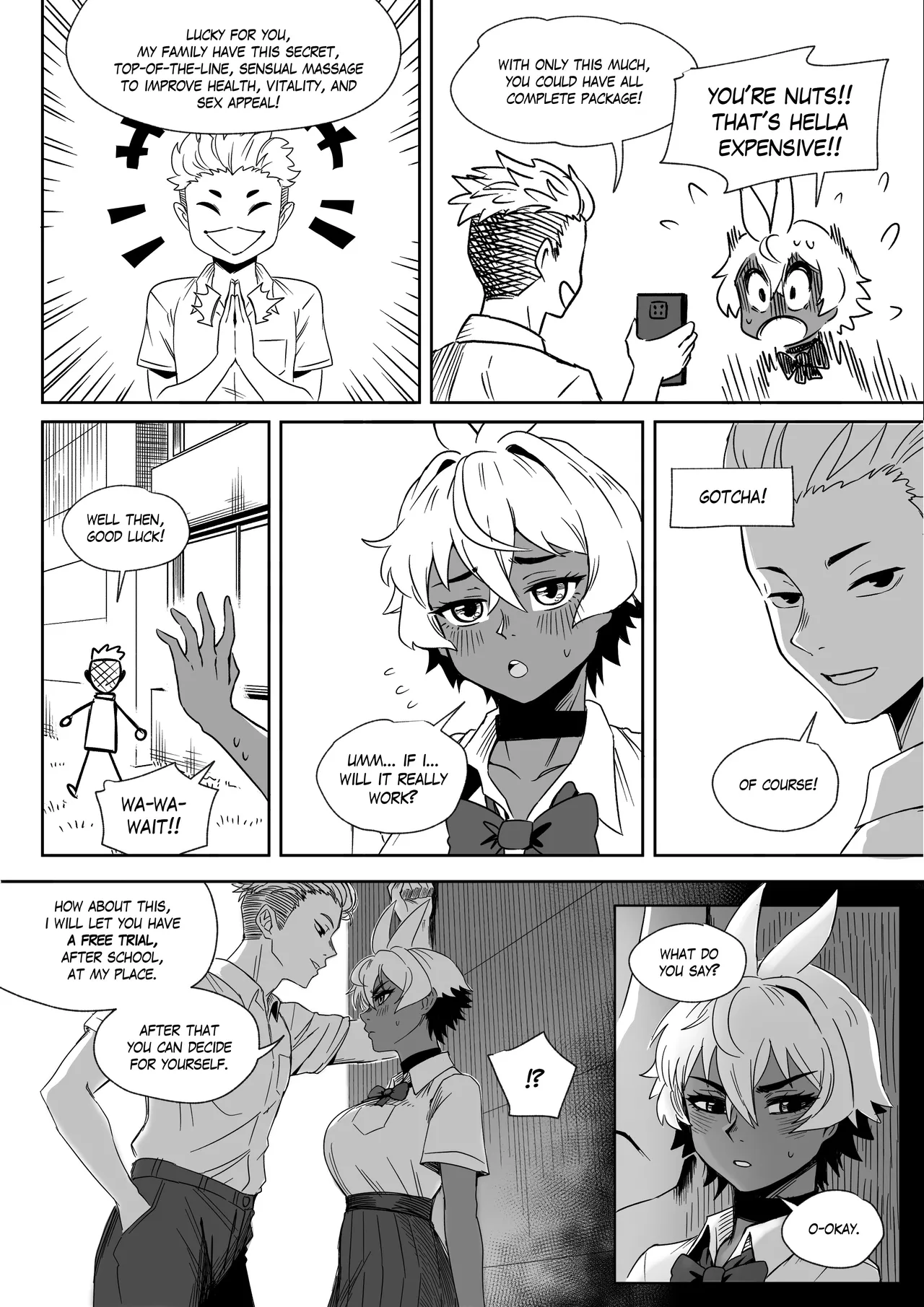Sambalteracy - A Story About Stealing The Tomboy Childhood Friend From a Harem Rom-Com Protagonist Vol.1 - 3 page 4 full