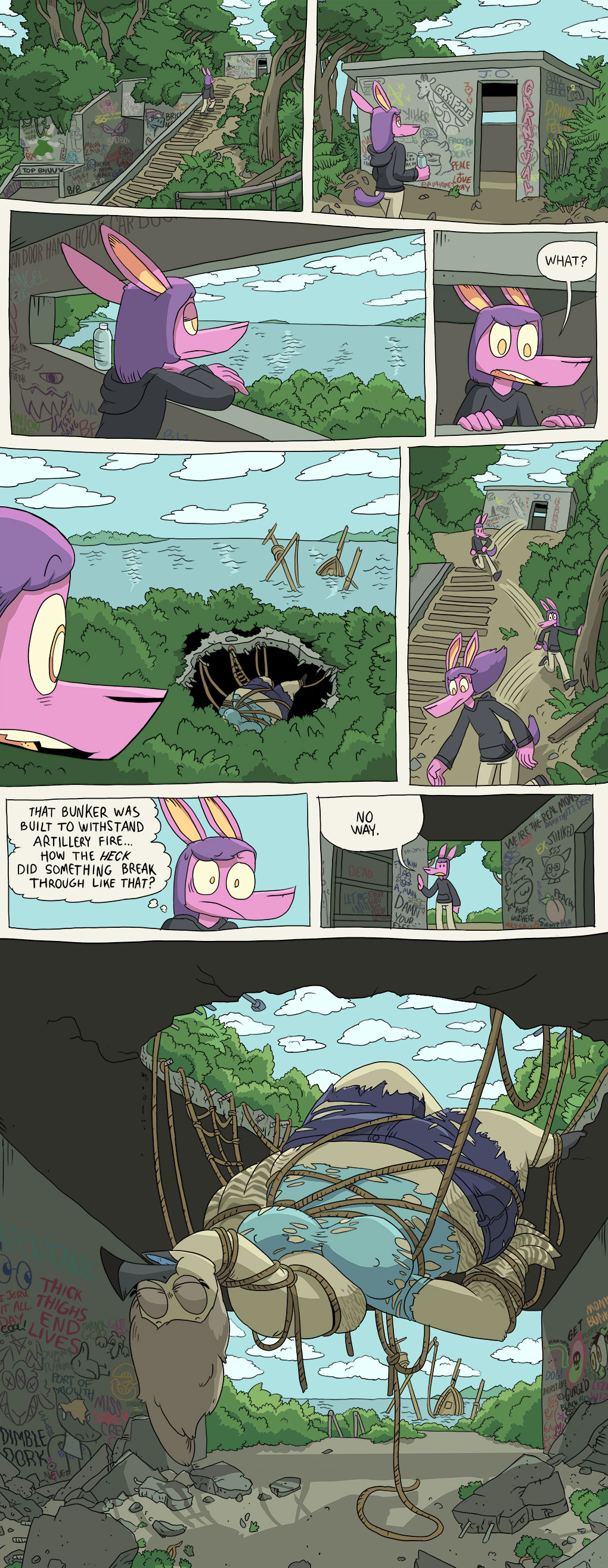 Seagal Adventure page 1 full