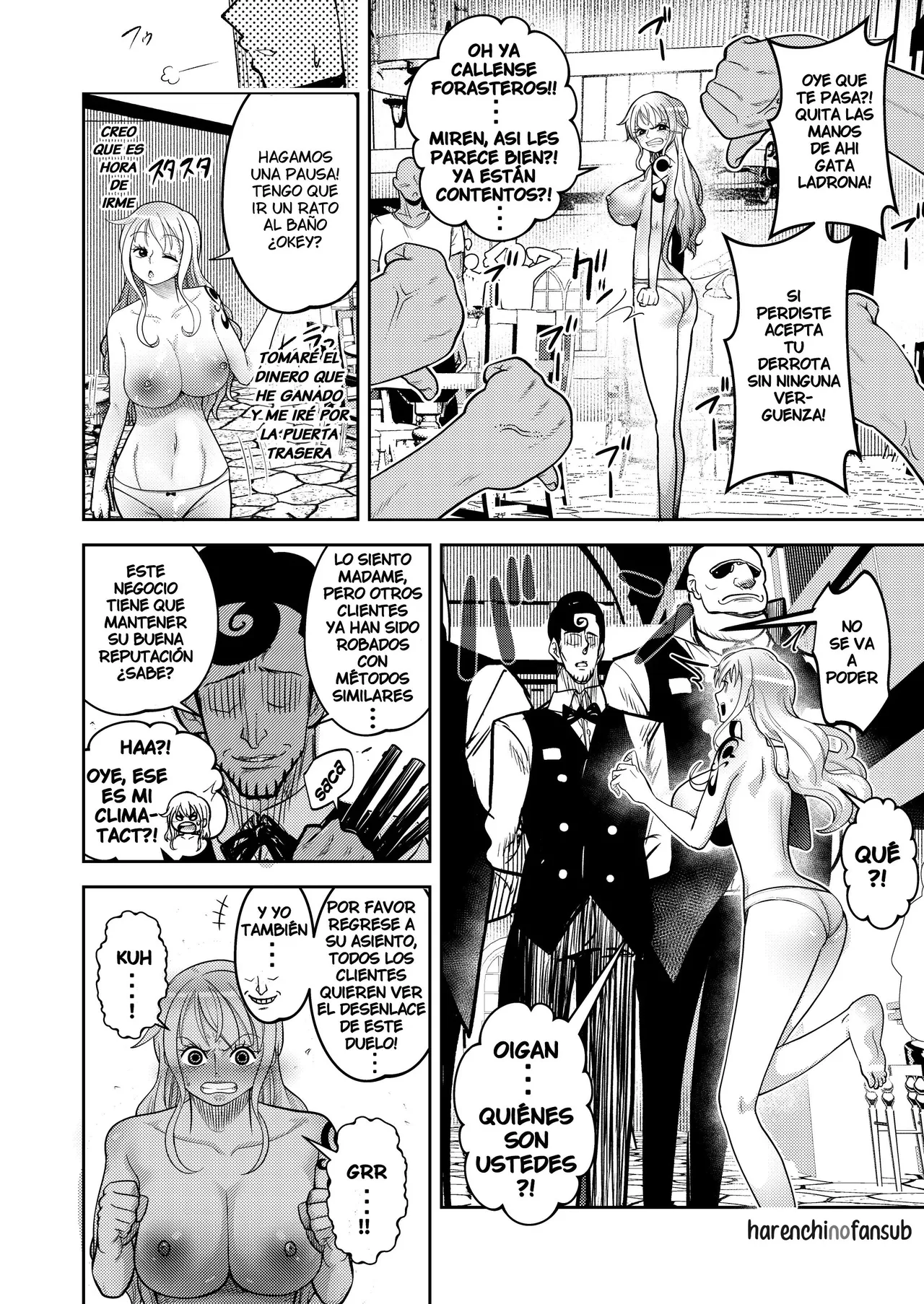 Hage Mob to Nami-san Wakarase Honban Yakyuuken page 10 full