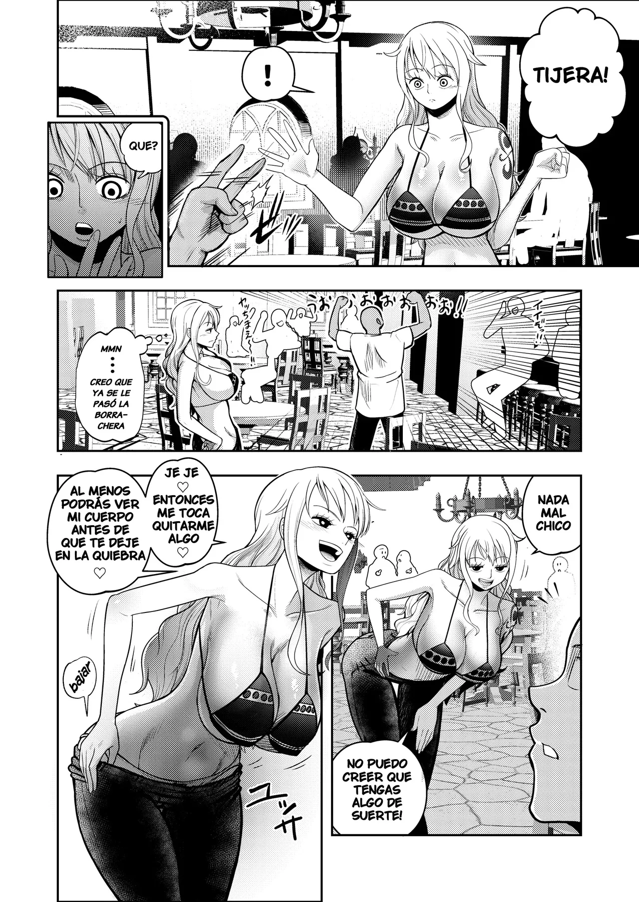 Hage Mob to Nami-san Wakarase Honban Yakyuuken page 6 full