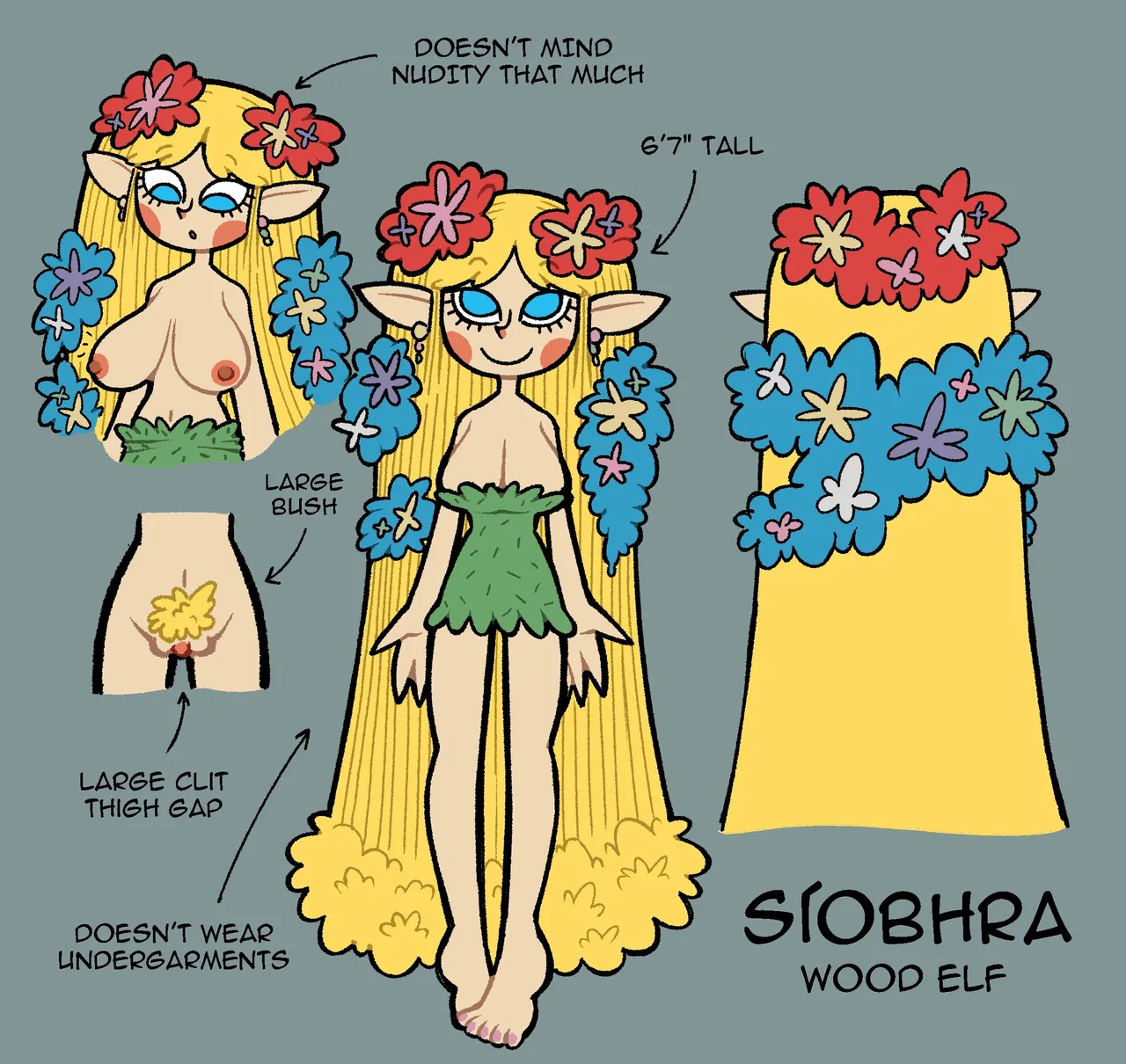 Siohbra the Elf page 1 full