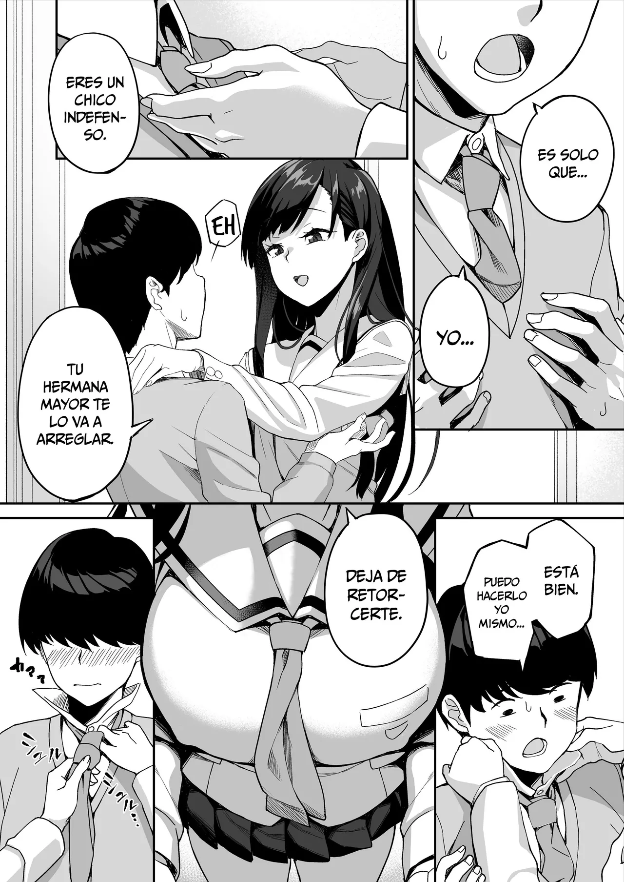 Yuutousei no Nee-san to Honki no Sex de Kyoudai Kankei o Owaraseru Hanashi page 6 full