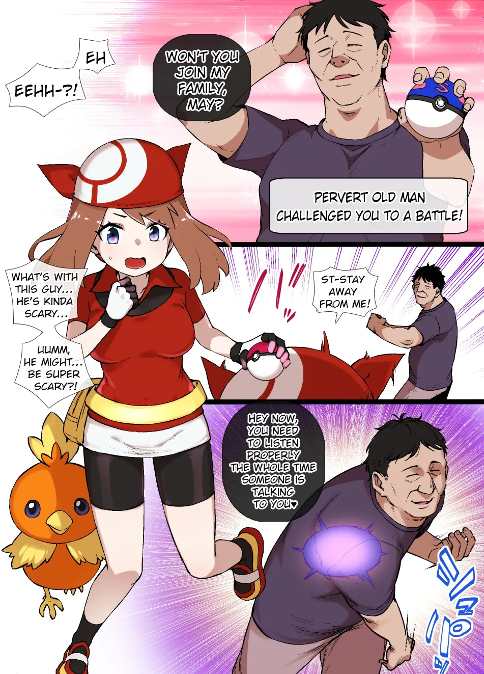 Slave Ball Mind Control: May and Torchic | Slave Ball MC Haruka &amp; Achamo page 1 full