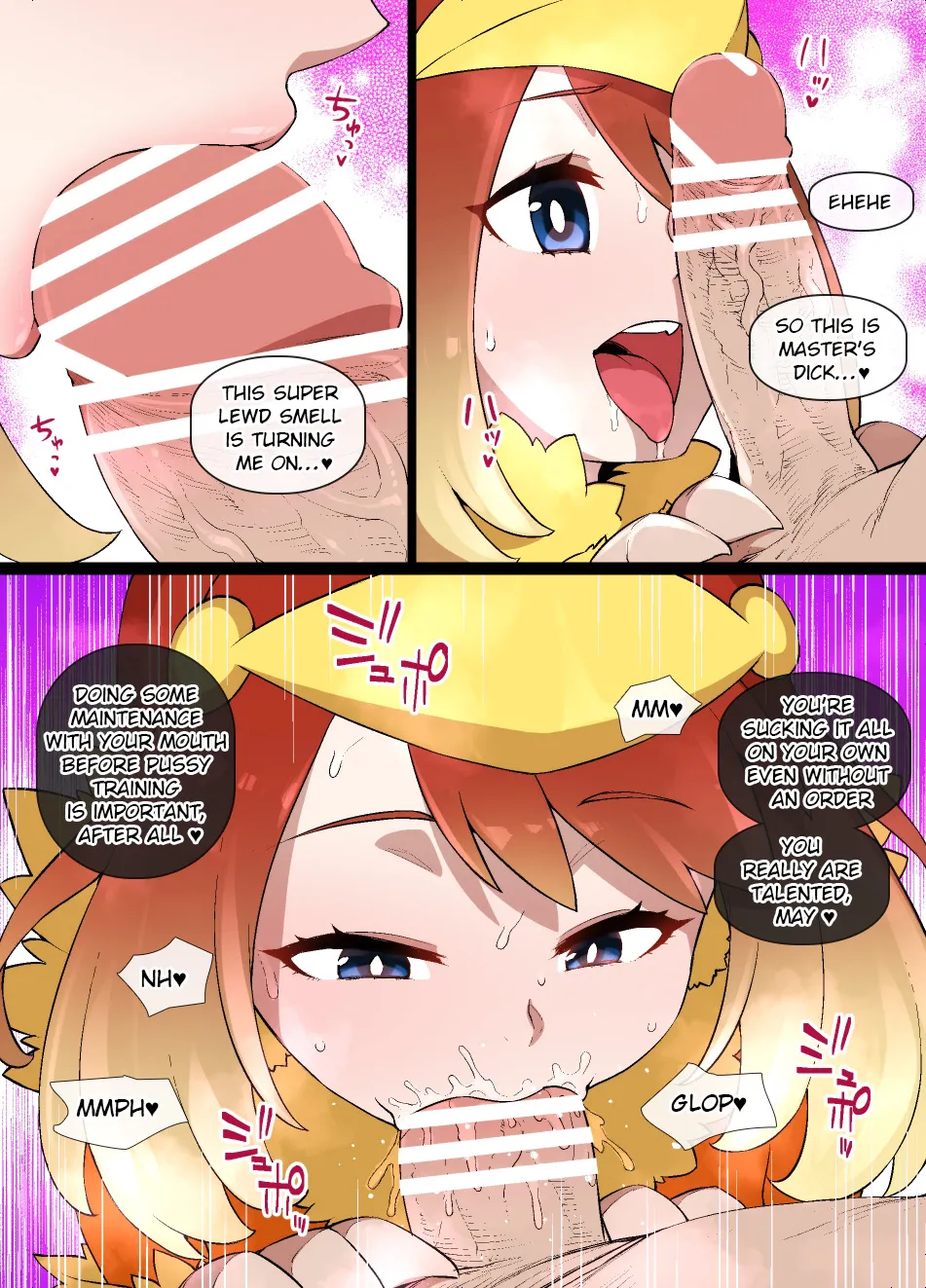 Slave Ball Mind Control: May and Torchic | Slave Ball MC Haruka &amp; Achamo page 10 full