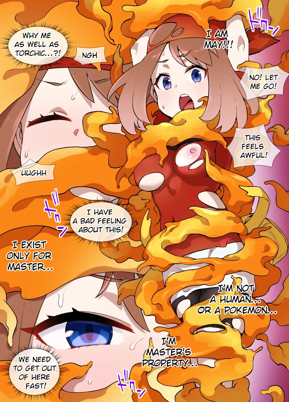 Slave Ball Mind Control: May and Torchic | Slave Ball MC Haruka &amp; Achamo page 5 full