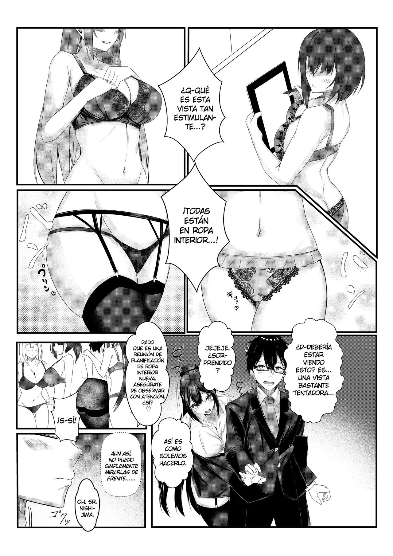 Kyou kara Ladies Shitagi Brand no Producer o Makasaremashita.｜Asignado Para Producir Una Marca De Ropa Interior Femenina. page 8 full