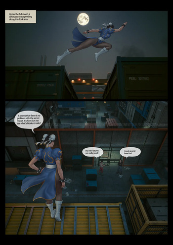 Chun Li's Justice cover